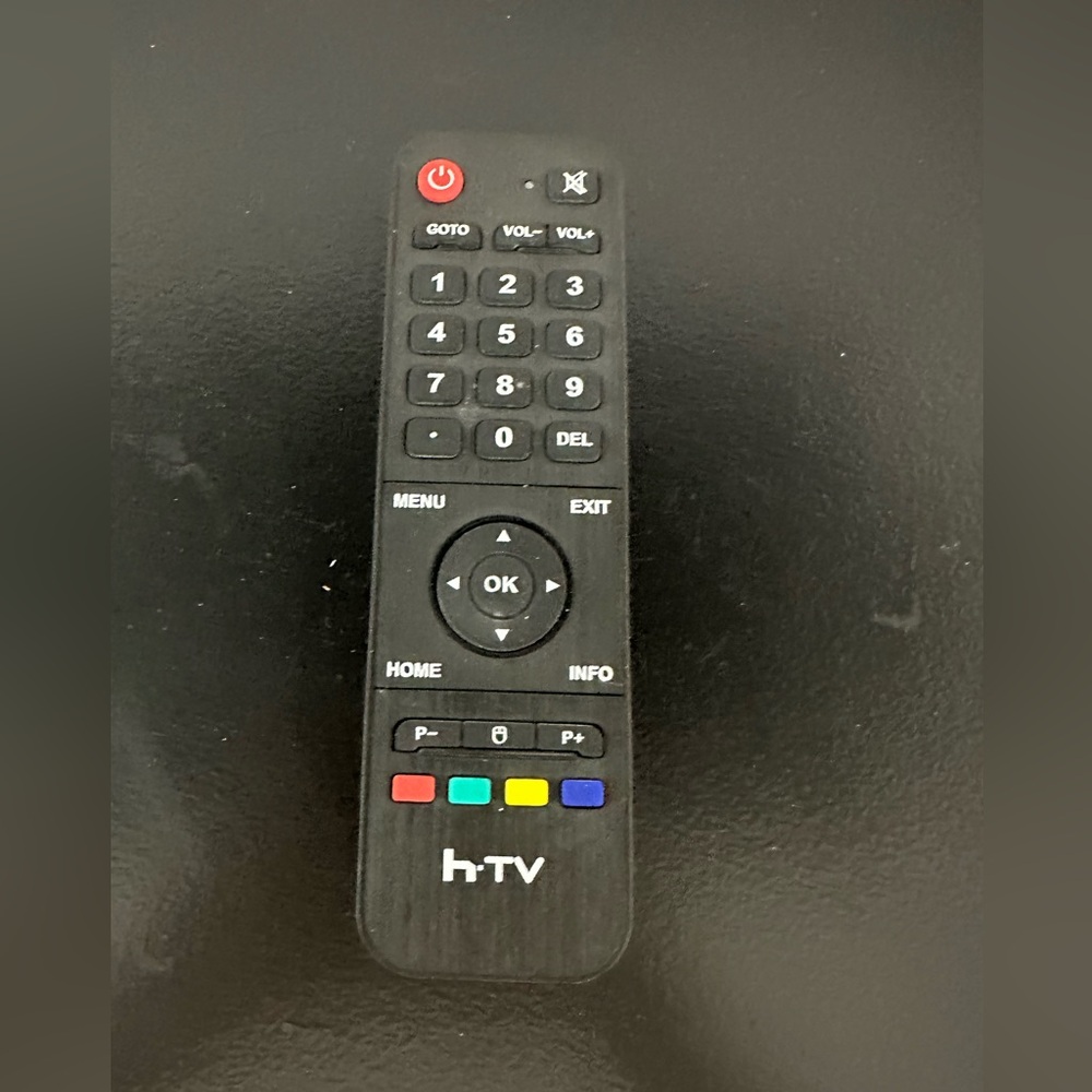 HTV BLACK REMOTE CONTROL.